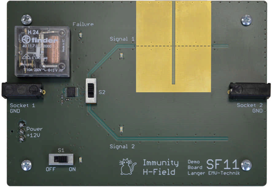 SF 11, Demo Board Immunity B-field